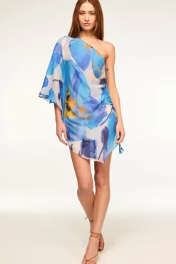 MISA Los Angeles Wedding Guest|Honeymoon>HERA DRESS Bluepoppy