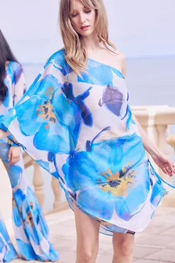 MISA Los Angeles Wedding Guest|Honeymoon>HERA DRESS Bluepoppy