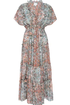 MISA Los Angeles Midi|Exclusives>ILYA DRESS Ombretapestry