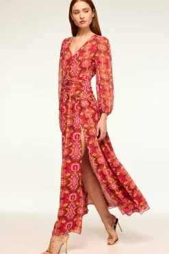 MISA Los Angeles Wedding Guest|Long-sleeve>IMELDA DRESS Chicnostalgicchiffon