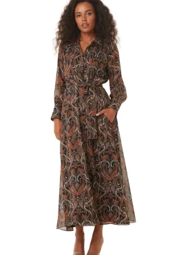 MISA Los Angeles Wedding Guest|Long-sleeve>INES DRESS Spartinapaisley