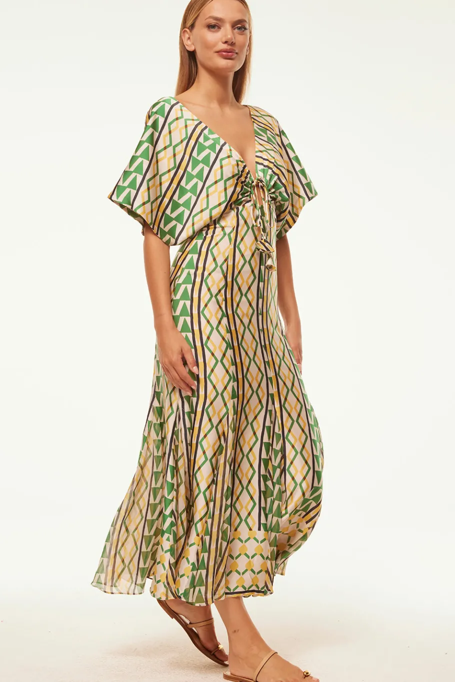 MISA Los Angeles Maxi|Dresses>IRENA DRESS Limoncellogeomix