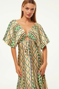 MISA Los Angeles Maxi|Dresses>IRENA DRESS Limoncellogeomix
