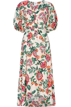 MISA Los Angeles Midi|Dresses>JAMILA DRESS Malikapaisleyfloral