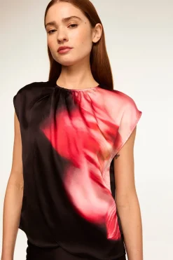MISA Los Angeles Matching Sets|Tops>JESSIE TOP Midnightorchid