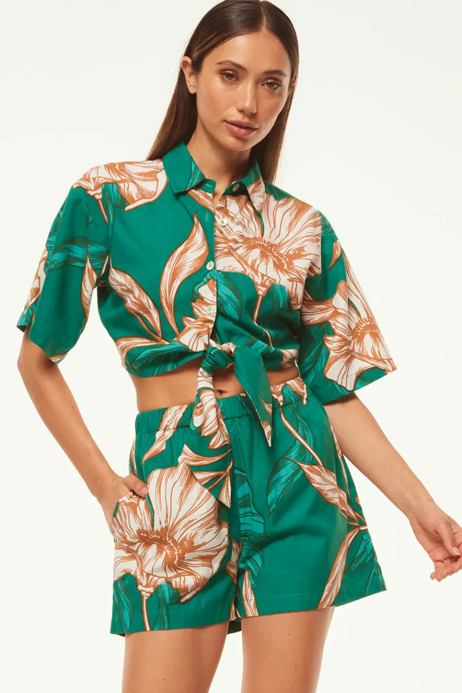 MISA Los Angeles Honeymoon|Matching Sets>KALEMA TOP Cartagenaflora