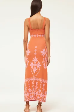 MISA Los Angeles Wedding Guest|Knit>KALIL DRESS Pinkflorasantiago