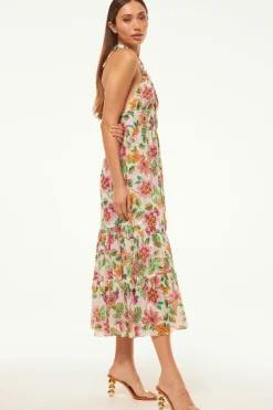 MISA Los Angeles Wedding Guest|Honeymoon>KAROLINA DRESS Floraexoticachiffon