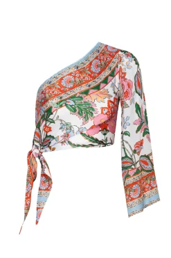 MISA Los Angeles Honeymoon|Matching Sets>KASPIA TOP Casablancabordermix