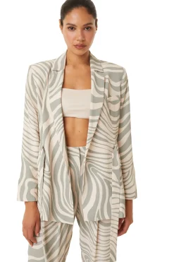 MISA Los Angeles Matching Sets|Jackets>KELSEY JACKET Abstractzebra