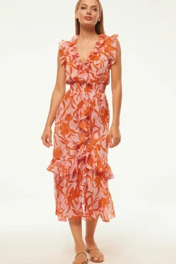MISA Los Angeles Wedding Guest|Engagement Party>KIDADA DRESS Atlasfloraldesertrose