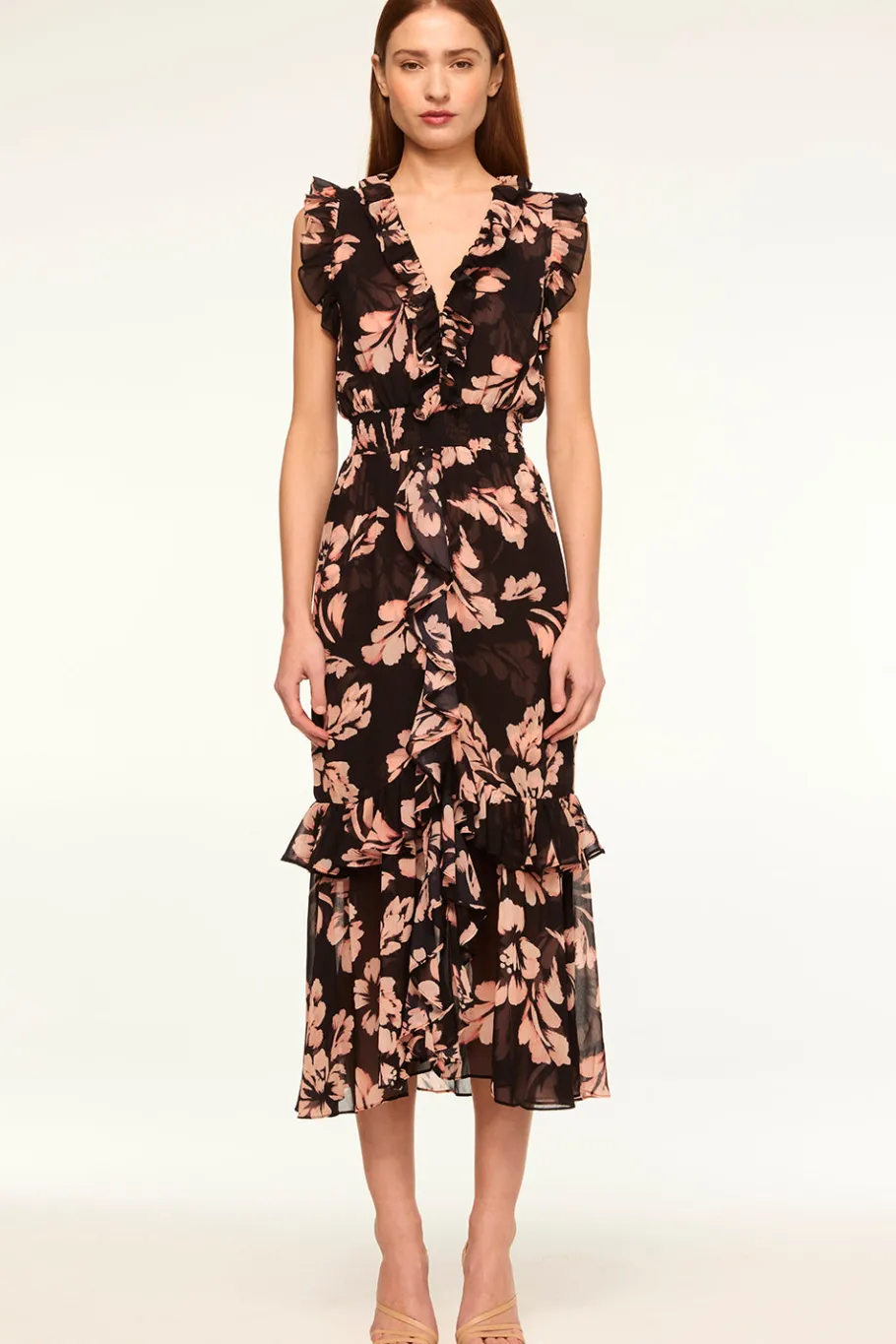 MISA Los Angeles Wedding Guest|Misa Classics>KIDADA DRESS Auricflora