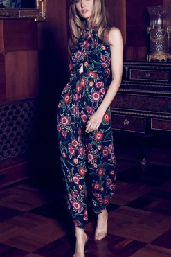 MISA Los Angeles Jumpsuits & Rompers|Jumpsuits & Rompers>KORA JUMPSUIT Anemoneawe