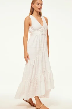 MISA Los Angeles Honeymoon|Engagement Party>KSENIA DRESS Whiteeyelet