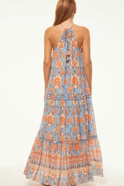 MISA Los Angeles Wedding Guest|Misa Classics>LALA DRESS Cagedfloral