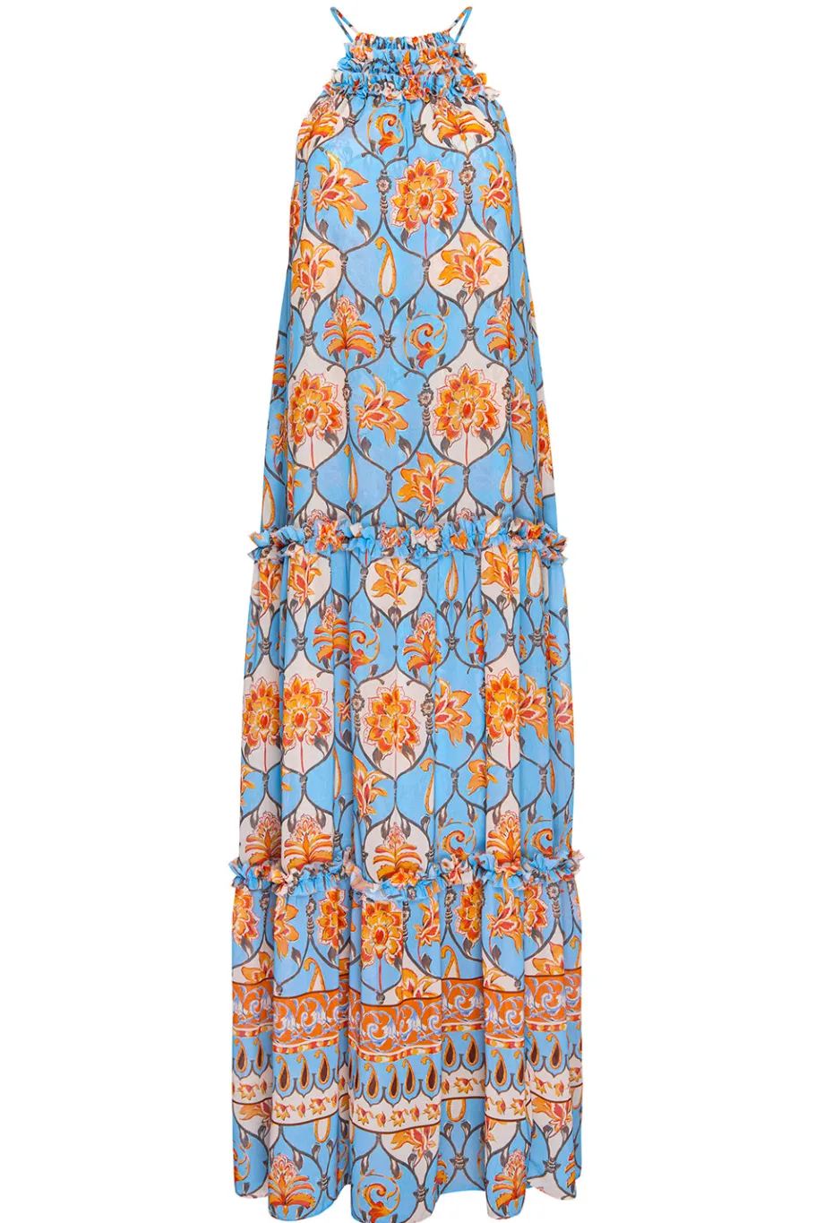MISA Los Angeles Wedding Guest|Misa Classics>LALA DRESS Cagedfloral