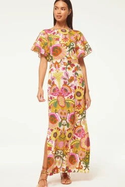 MISA Los Angeles Maxi|Dresses>LALITA DRESS Floralcorsicamulti