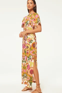 MISA Los Angeles Maxi|Dresses>LALITA DRESS Floralcorsicamulti