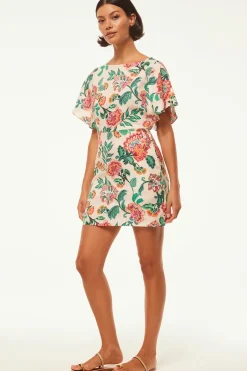 MISA Los Angeles Honeymoon|Mini>LAYLA DRESS Malikapaisleyfloral