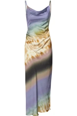 MISA Los Angeles Wedding Guest|Maxi>LIVIA DRESS Ceruleanombre