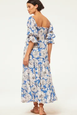 MISA Los Angeles Wedding Guest|Misa Classics>LOLA CONVERTIBLE Gardeniacrinkle