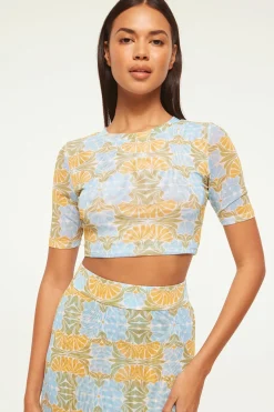 MISA Los Angeles Matching Sets|Jersey & Mesh>LOVE TOP Citrusslice