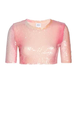 MISA Los Angeles Matching Sets|Tops>LOVE TOP Sequinombre