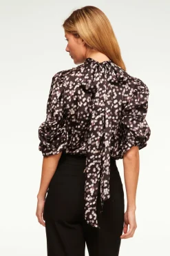 MISA Los Angeles Tops>LUELLA TOP Polkadotsatinsmall