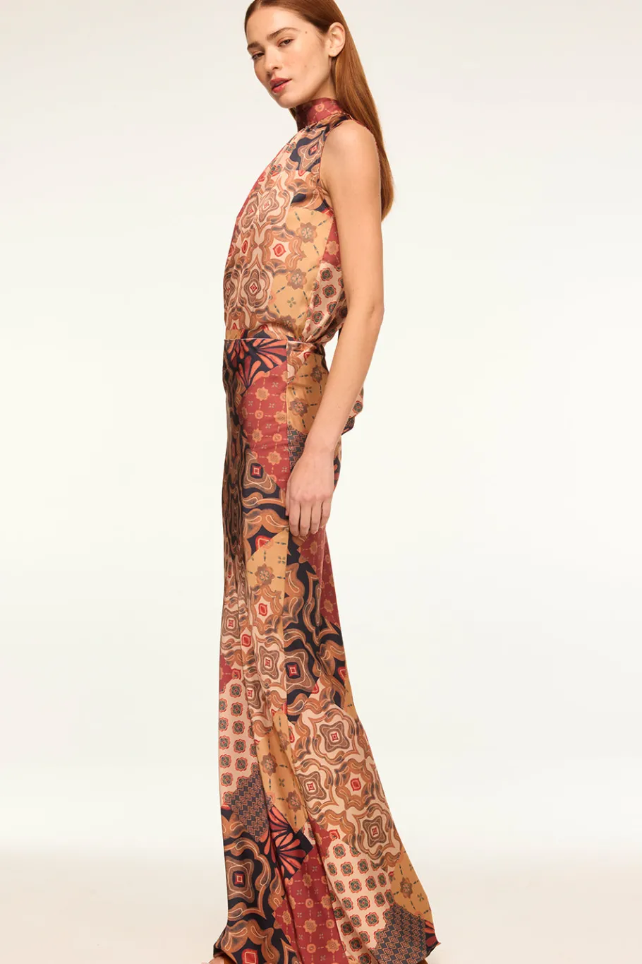 MISA Los Angeles Matching Sets|Tops>LUKA TOP Surrealpatchworksatin