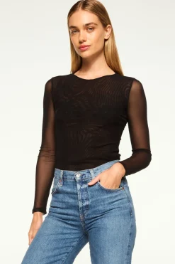 MISA Los Angeles Jersey & Mesh|Jersey & Mesh>LULA TOP Black