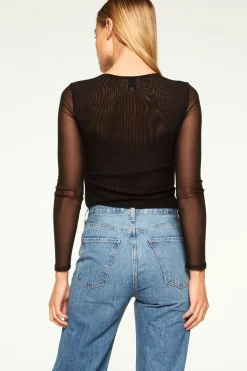 MISA Los Angeles Jersey & Mesh|Jersey & Mesh>LULA TOP Black