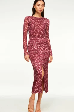 MISA Los Angeles Matching Sets|Jersey & Mesh>LULA TOP Faunaabstractmesh