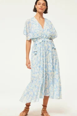 MISA Los Angeles Midi|Dresses>MALIA DRESS Patmossky