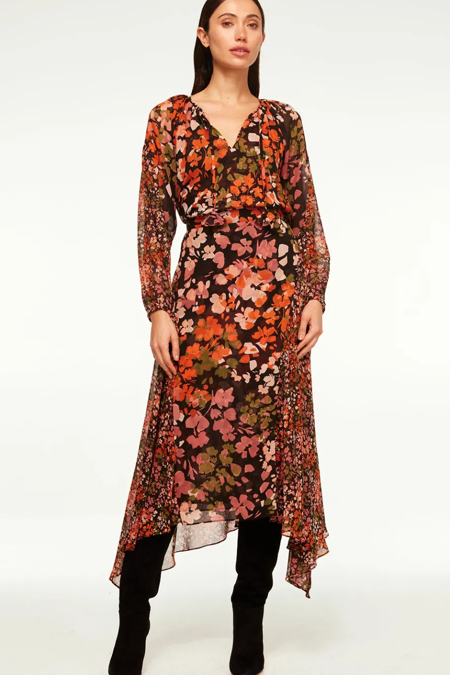 MISA Los Angeles Matching Sets|Skirts & Shorts>MARAL SKIRT Autumnfloramix