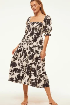 MISA Los Angeles Wedding Guest|Honeymoon>MARGARITA DRESS Floranegra