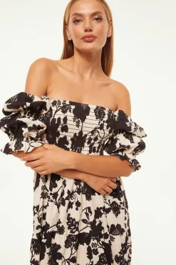 MISA Los Angeles Wedding Guest|Honeymoon>MARGARITA DRESS Floranegra