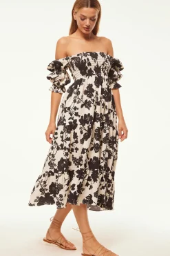 MISA Los Angeles Wedding Guest|Honeymoon>MARGARITA DRESS Floranegra