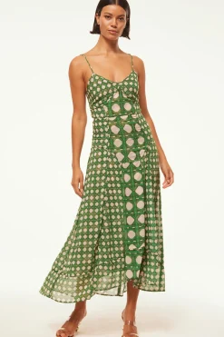 MISA Los Angeles Dresses>MILA DRESS Rattantilemix