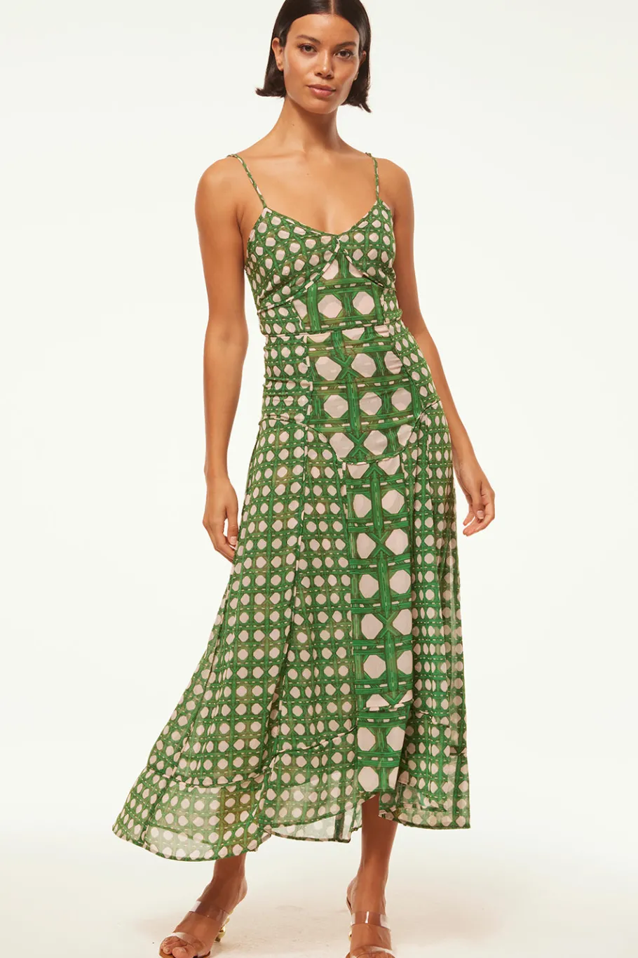 MISA Los Angeles Dresses>MILA DRESS Rattantilemix