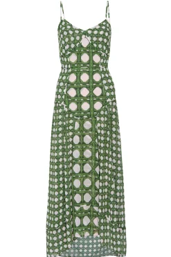 MISA Los Angeles Dresses>MILA DRESS Rattantilemix