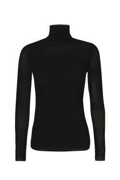 MISA Los Angeles Jersey & Mesh|Jersey & Mesh>NADJA MESH TOP Black