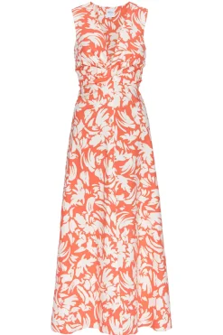 MISA Los Angeles Maxi|Dresses>NAJAH DRESS Patmostangerine