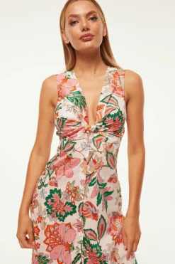 MISA Los Angeles Honeymoon|Maxi>NAJAH DRESS Casablancafloral