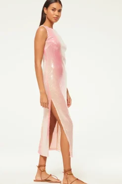 MISA Los Angeles Wedding Guest|Misa Classics>NAKIA DRESS Sequinombre