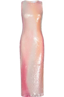 MISA Los Angeles Wedding Guest|Misa Classics>NAKIA DRESS Sequinombre