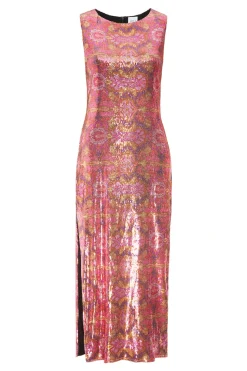 MISA Los Angeles Wedding Guest|Midi>NAKIA DRESS Chicnostalgicsequin