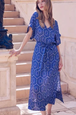 MISA Los Angeles Midi|Dresses>NATALI DRESS Lapistile