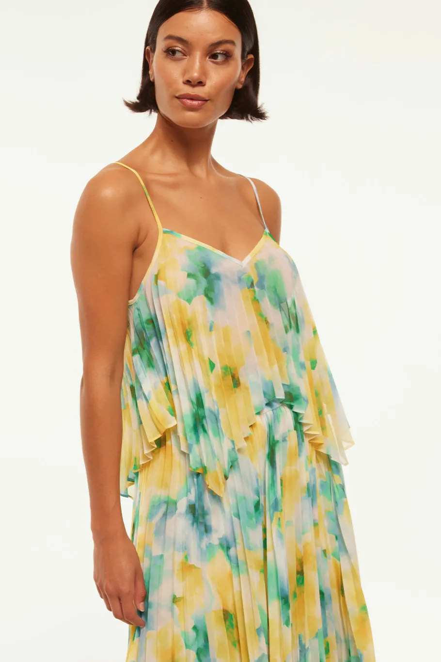 MISA Los Angeles Matching Sets|Tops>NOEMI TOP Citronwatercolor