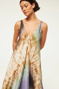 MISA Los Angeles Wedding Guest|Misa Classics>NOTTA DRESS Ceruleanombre