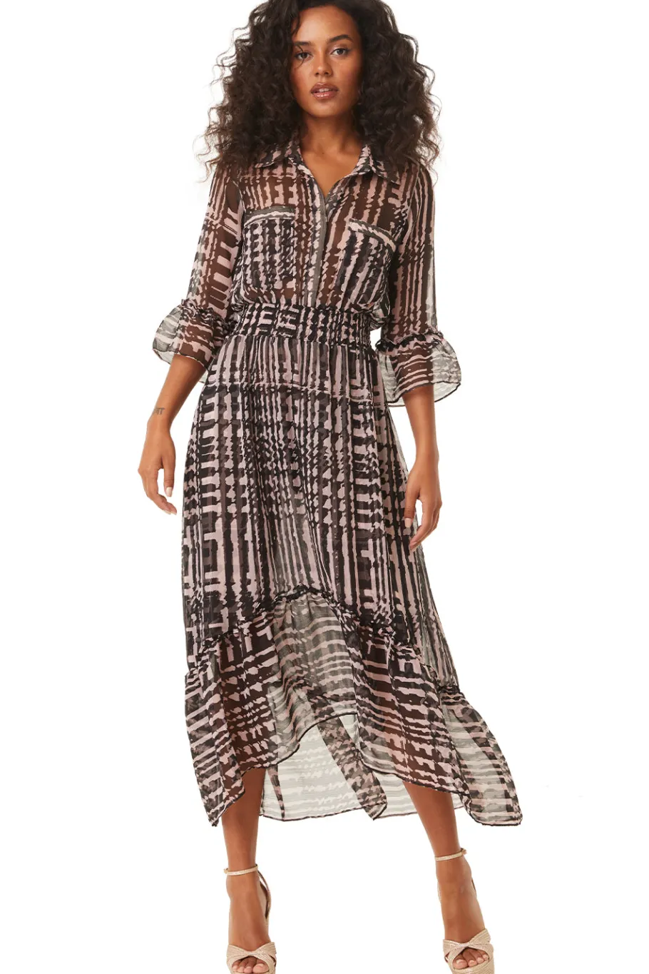 MISA Los Angeles Dresses>OFELIA DRESS Holidayabstraction